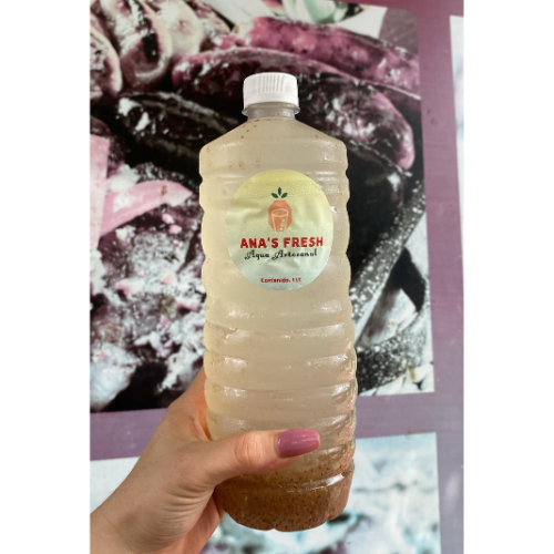AGUA DE LIMON CON CHIA 1 L