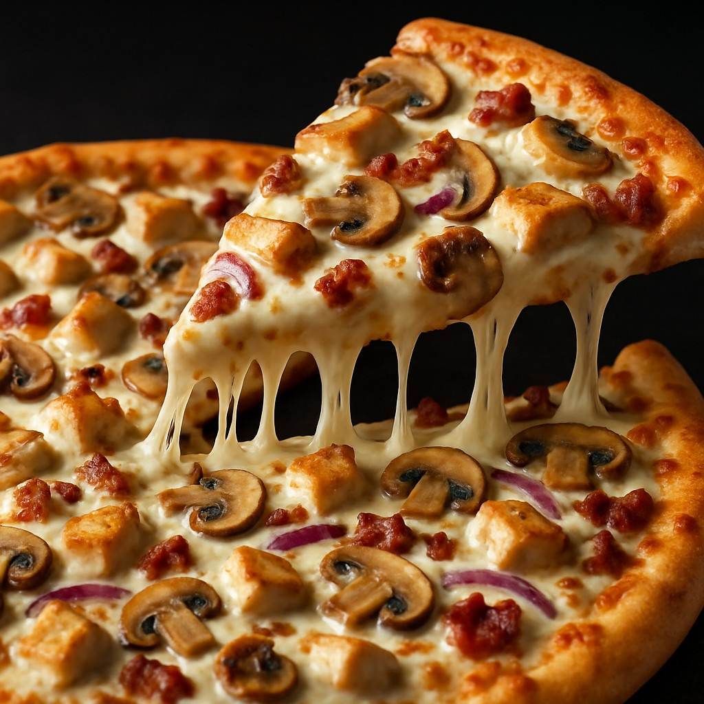 CHICKEN BACON RANCH PIZZA MEDIANA