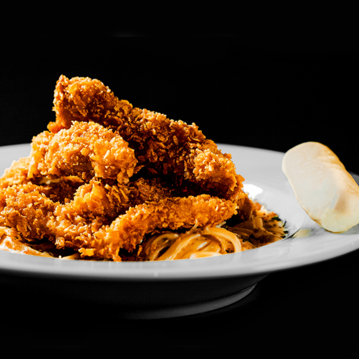 Fetuccini Chipotle Con Tiras