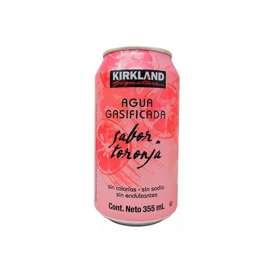 Agua Gasificada Sabor Toronja