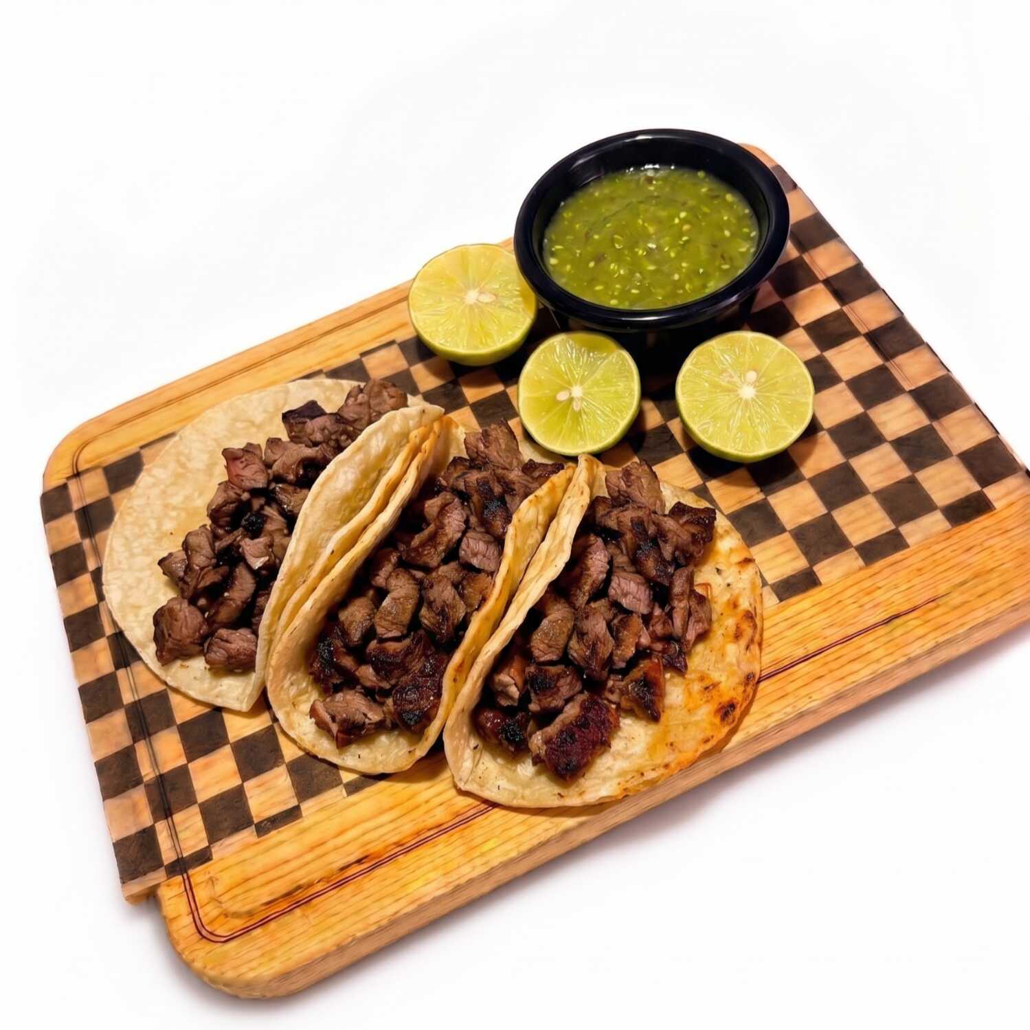 Orden de 3 Tacos de Bistec