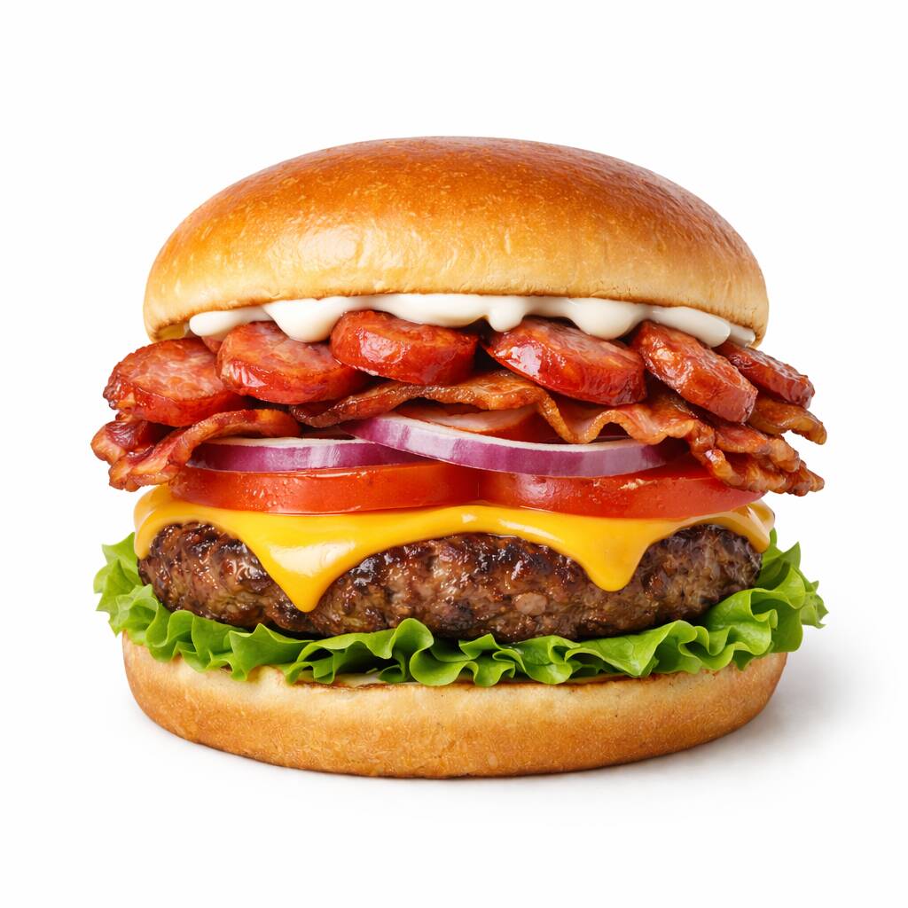 Hamburguesa la Salchicha