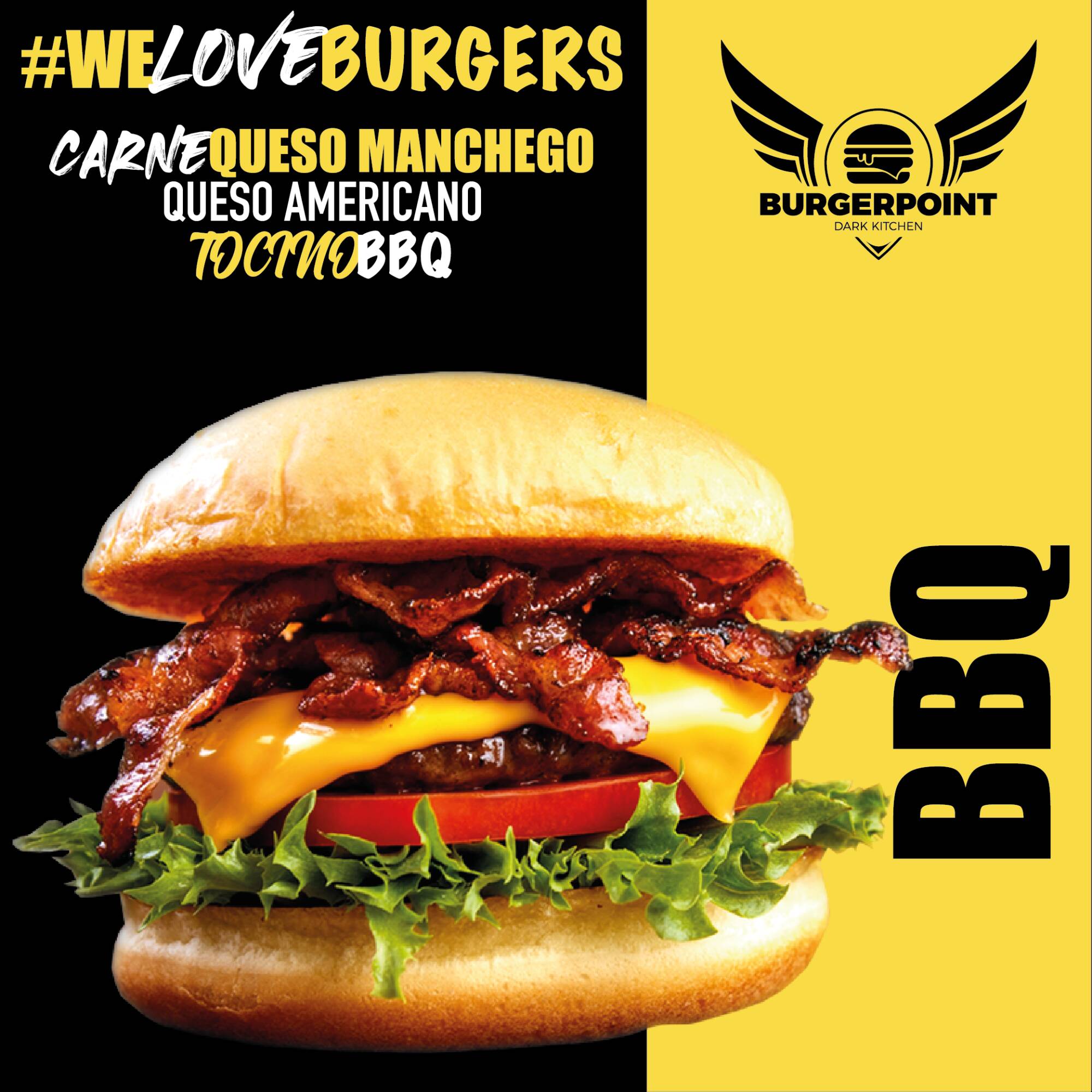Hamburguesa BBQ 50% Desc