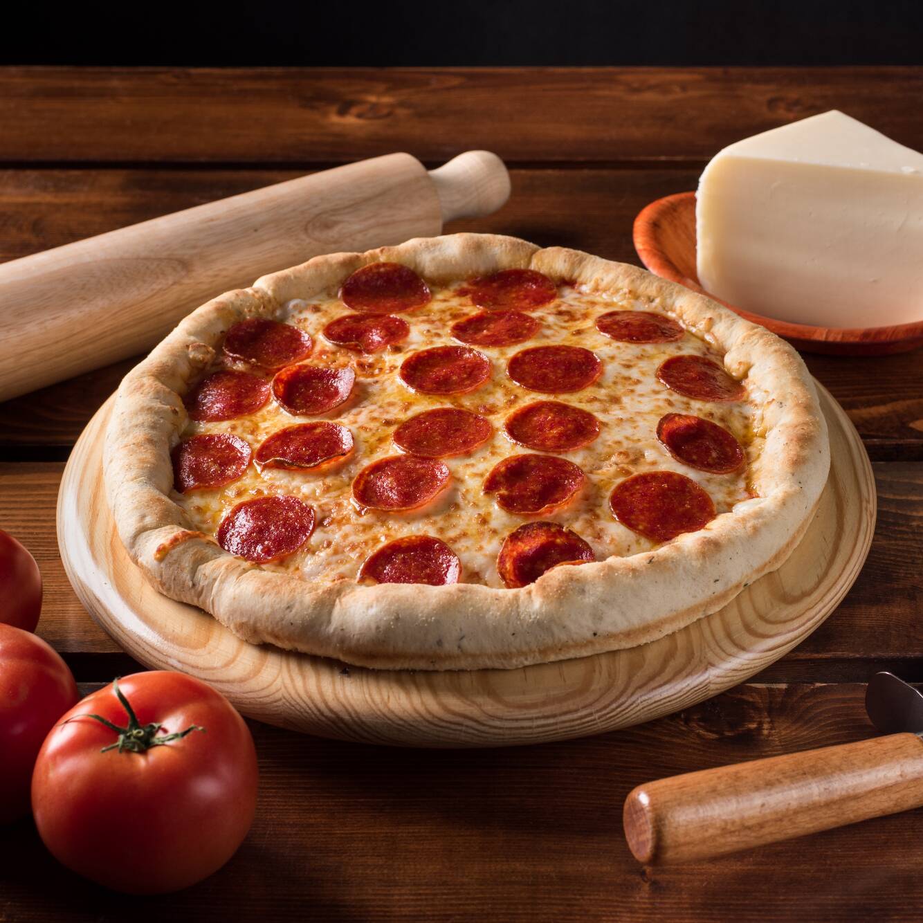 Pizza Mediana de Pepperoni