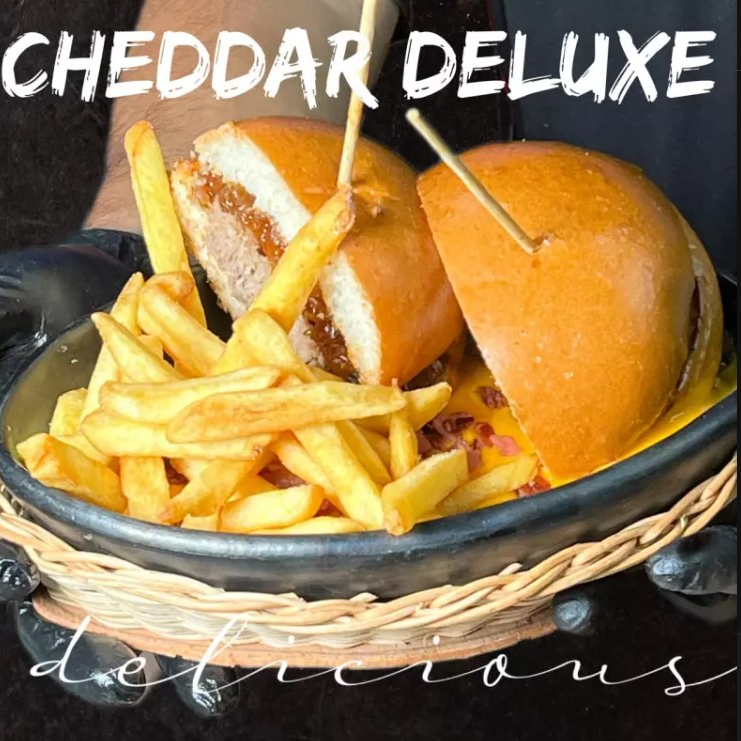 Hamburguesa Cheddar Deluxe