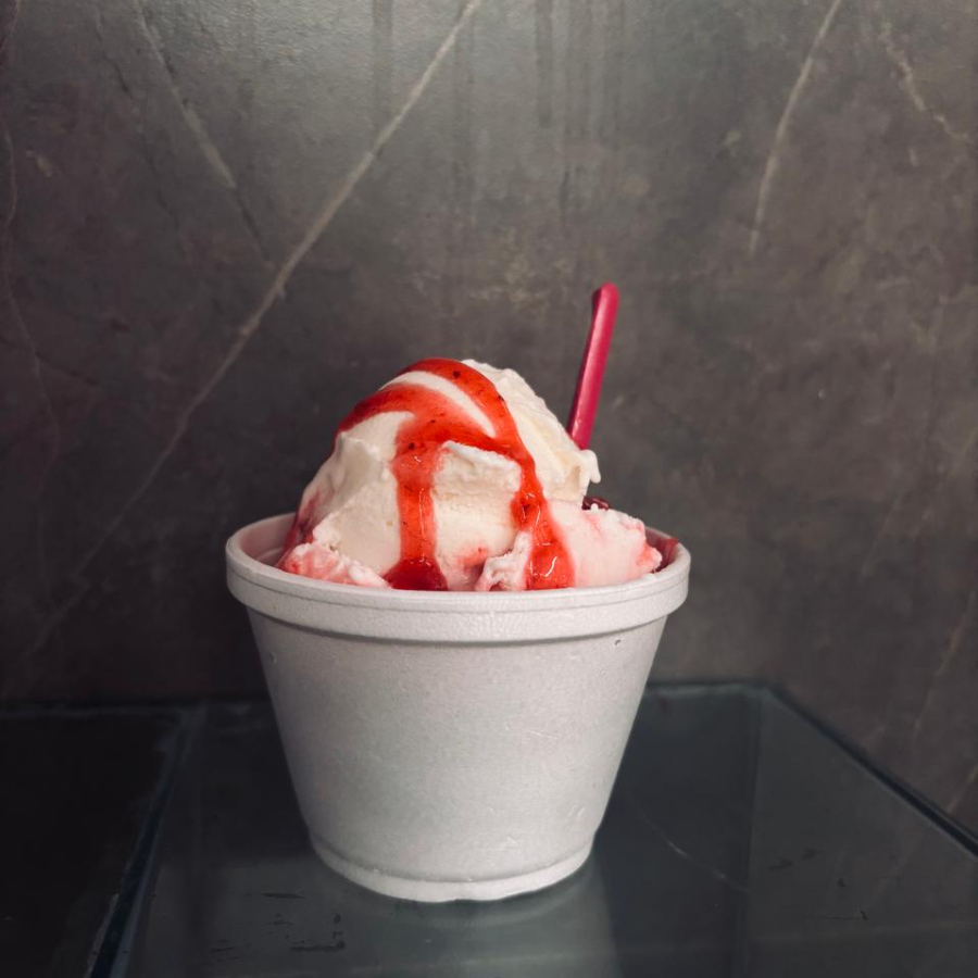Nieve de Mantequilla/Fresa.