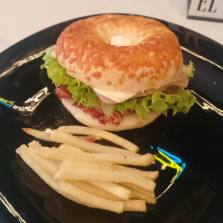 Bagel Hawaiano
