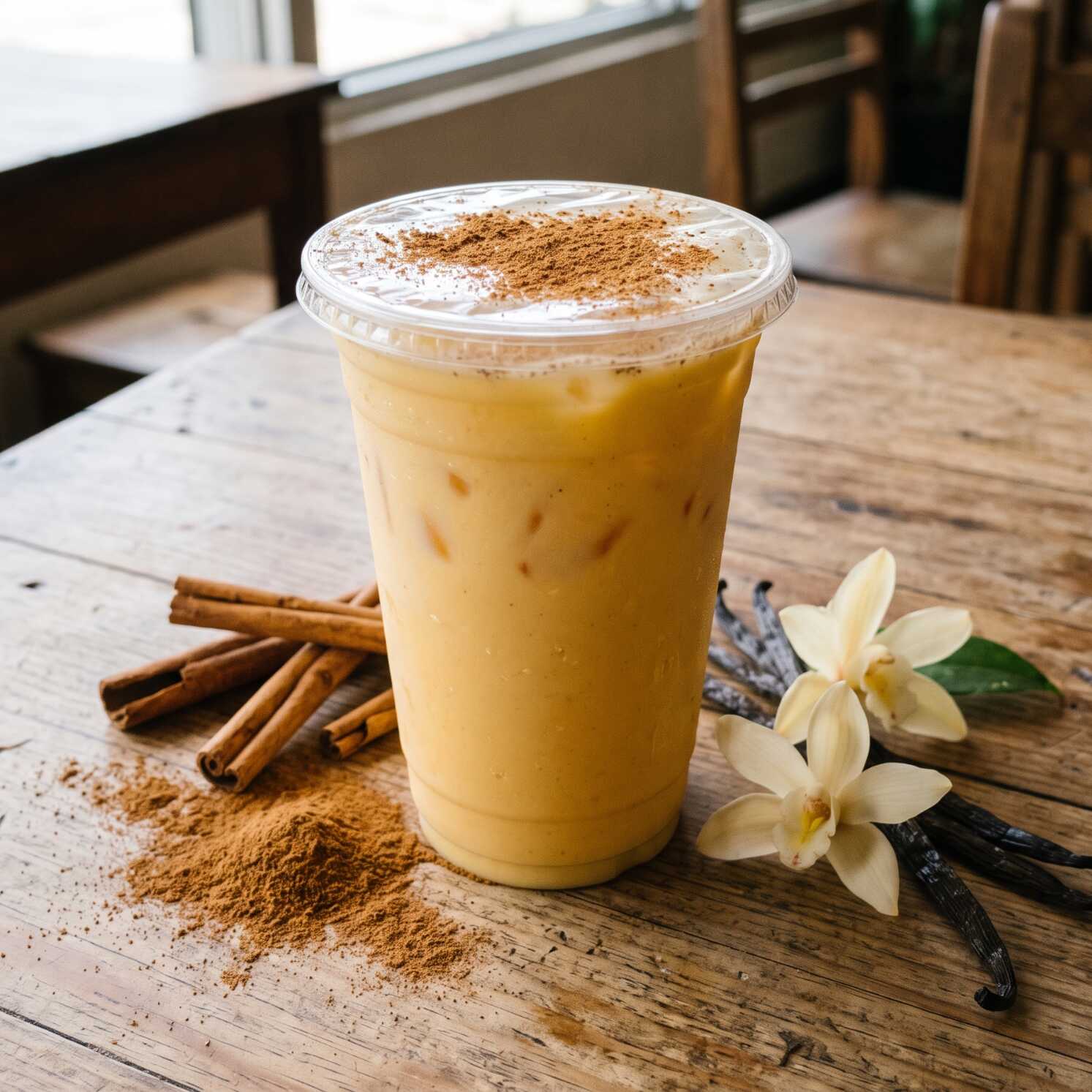 Crema con canela