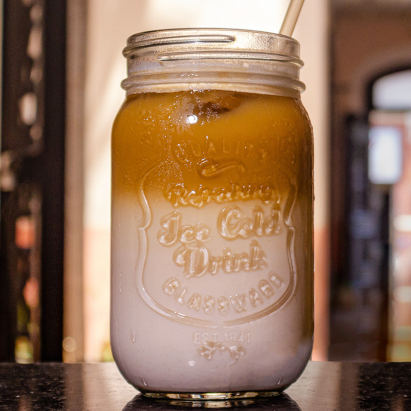 Horchata Latte Frío 16oz (473ml)