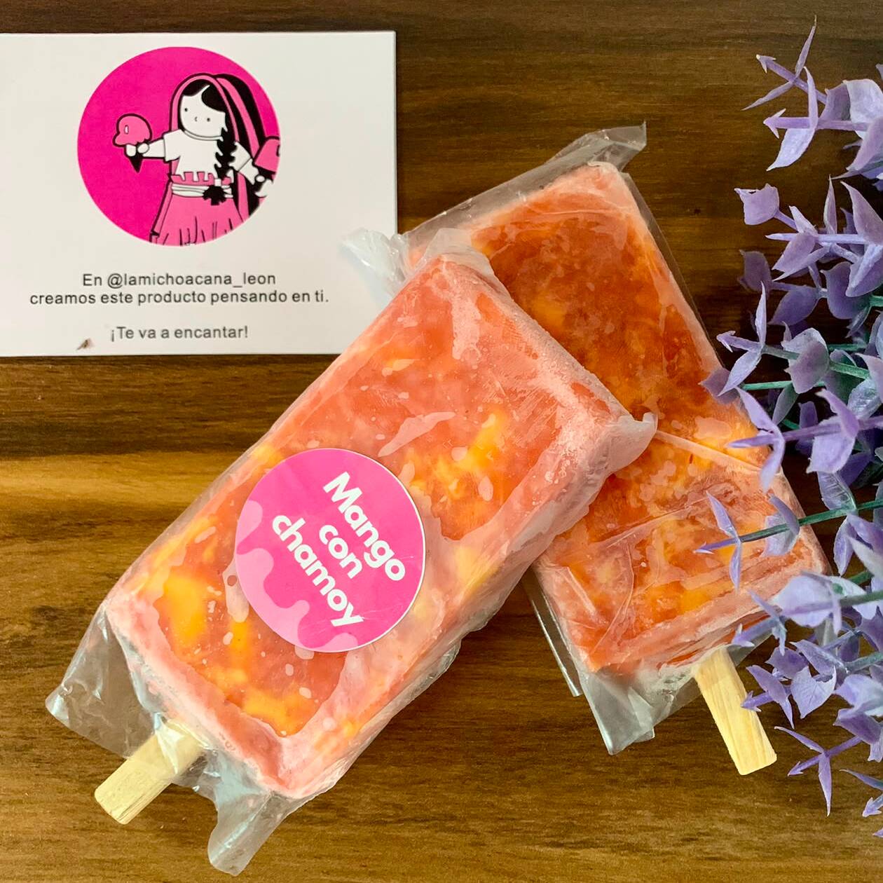 Paleta de Mango con Chamoy