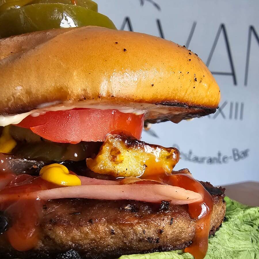 Hamburguesa Hawaiana
