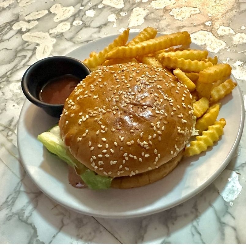 Hamburguesa Hawaiana C/Papas