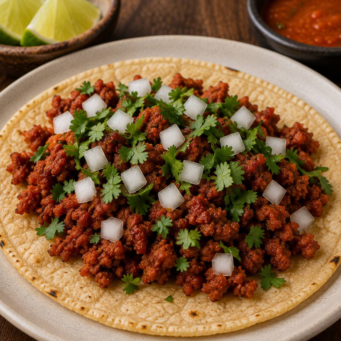 Taco de Chorizo