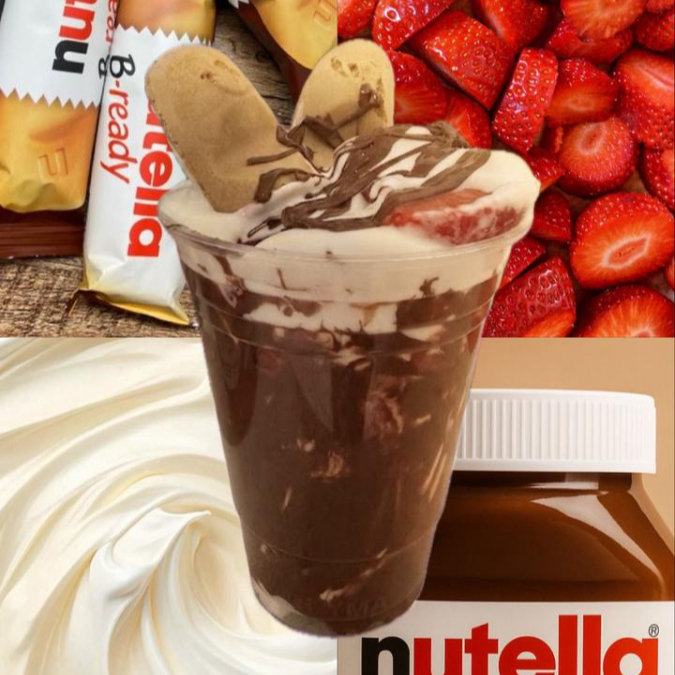 Fresas NUTELLA