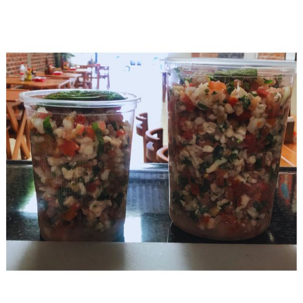 1/2 Litro de Ceviche de Pescado