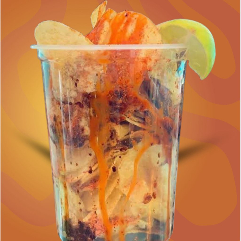 Vaso de Papas En Hojuela