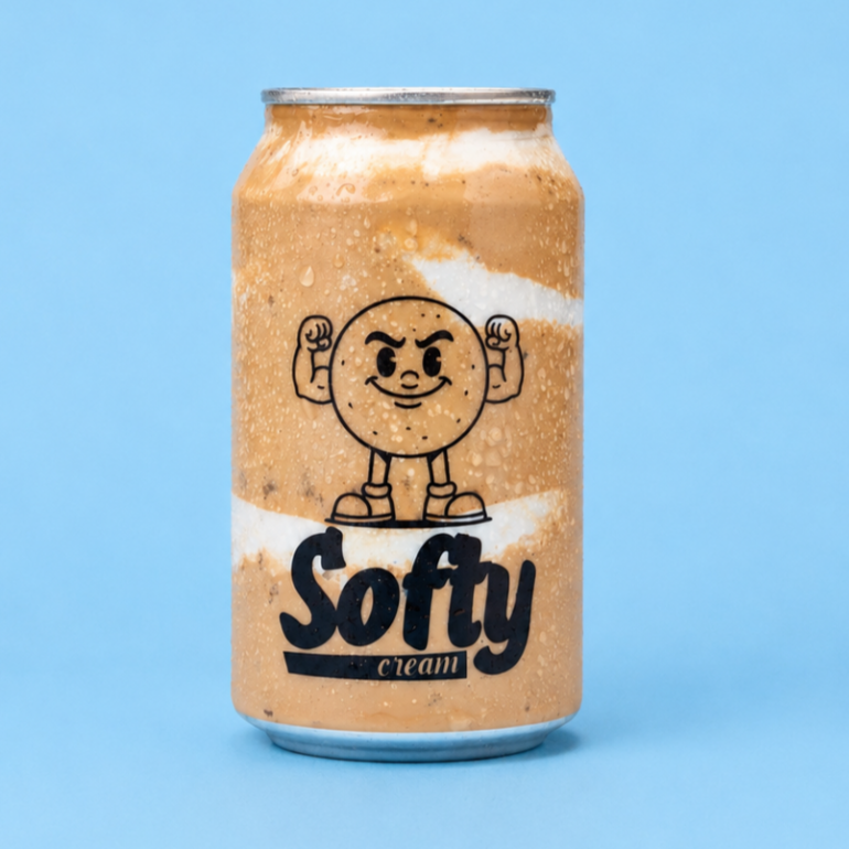Softy Cream De Chocobrownie