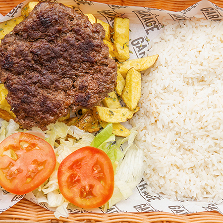 Hamburguesa al Plato