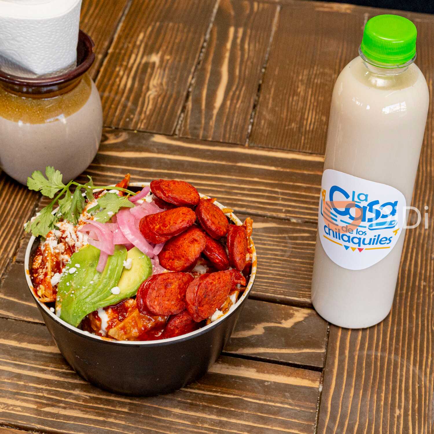 Combowl Chilaquiles con Longaniza