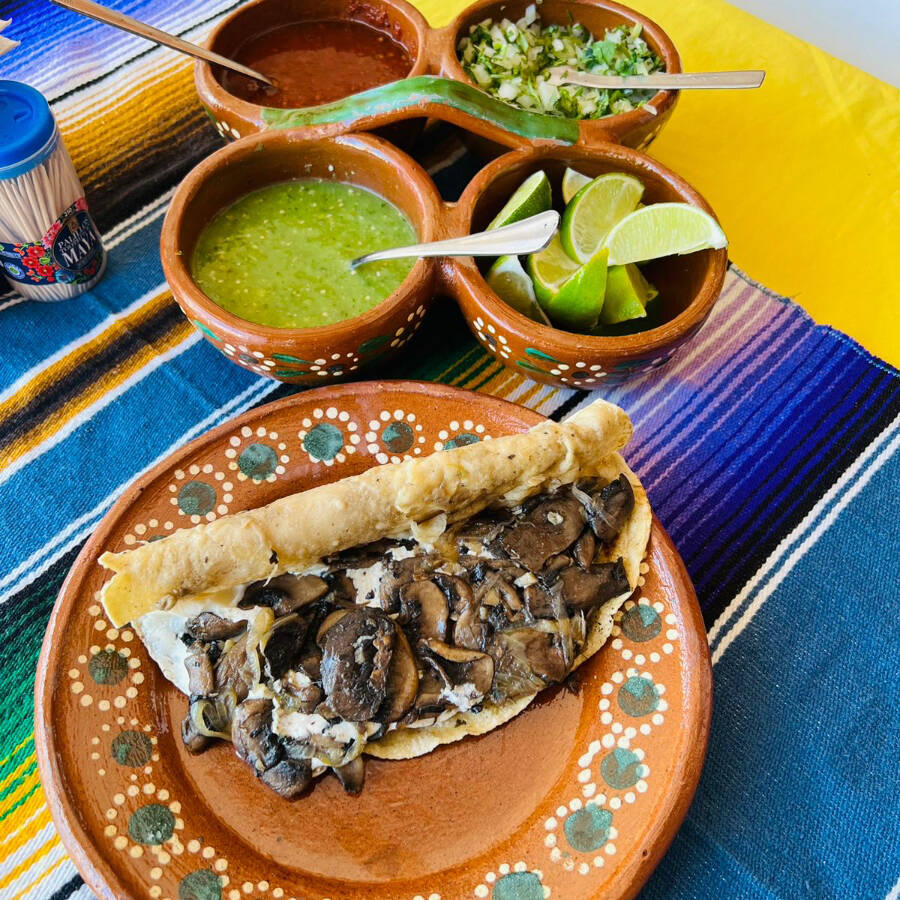Quesadilla de Champiñón