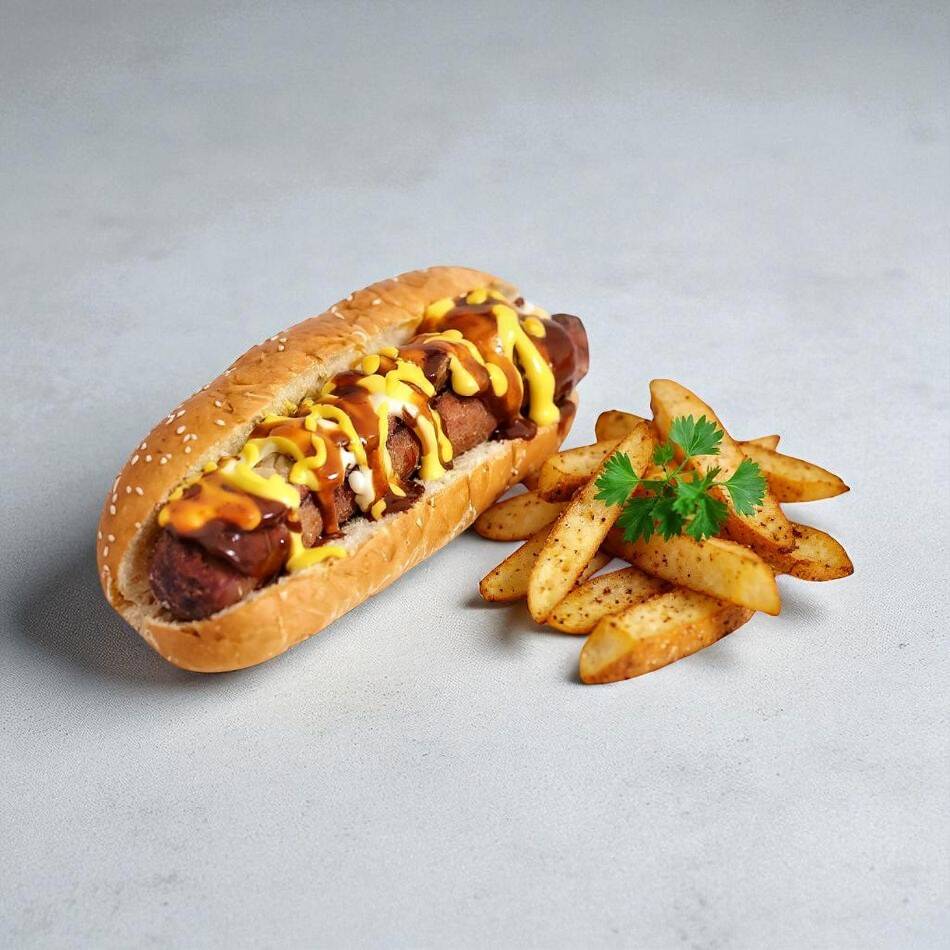 Combo Hot Dog y Papas