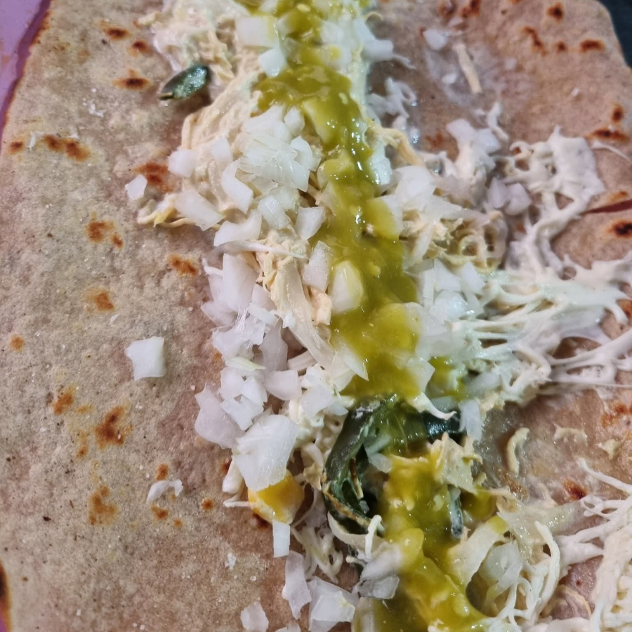 Quesadilla De Champiňon con Quesillo