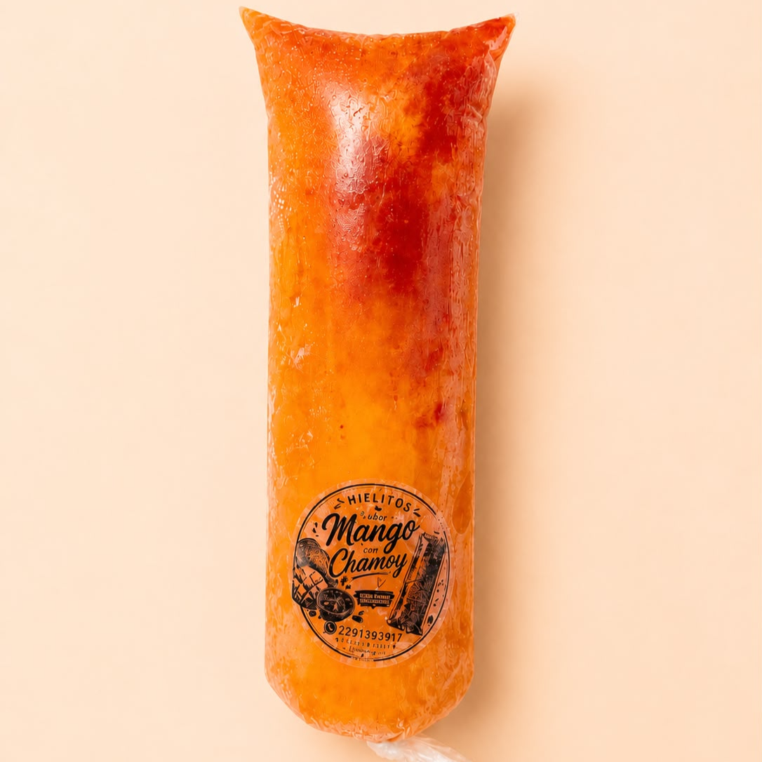Boli de Mango con Chamoy