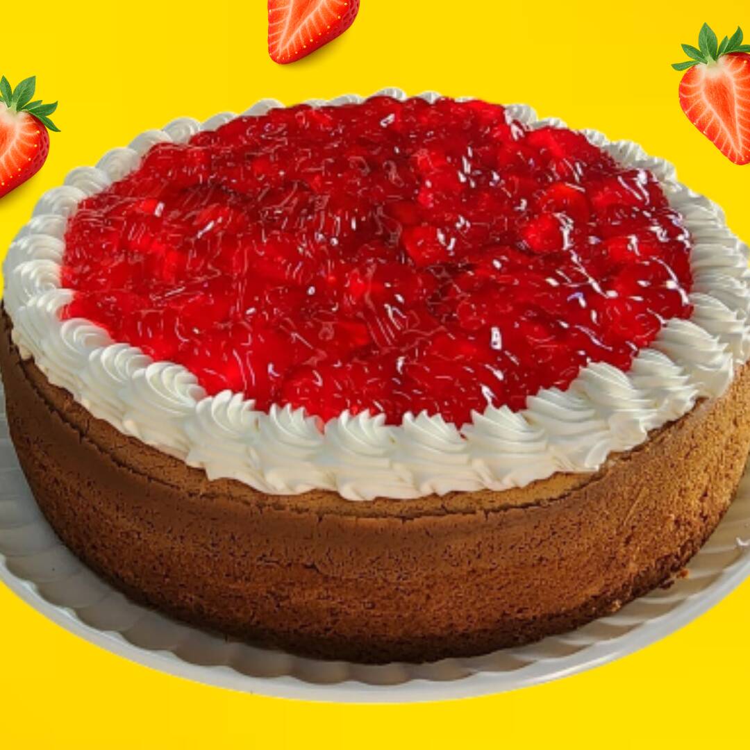 Pay de Queso con Fresa