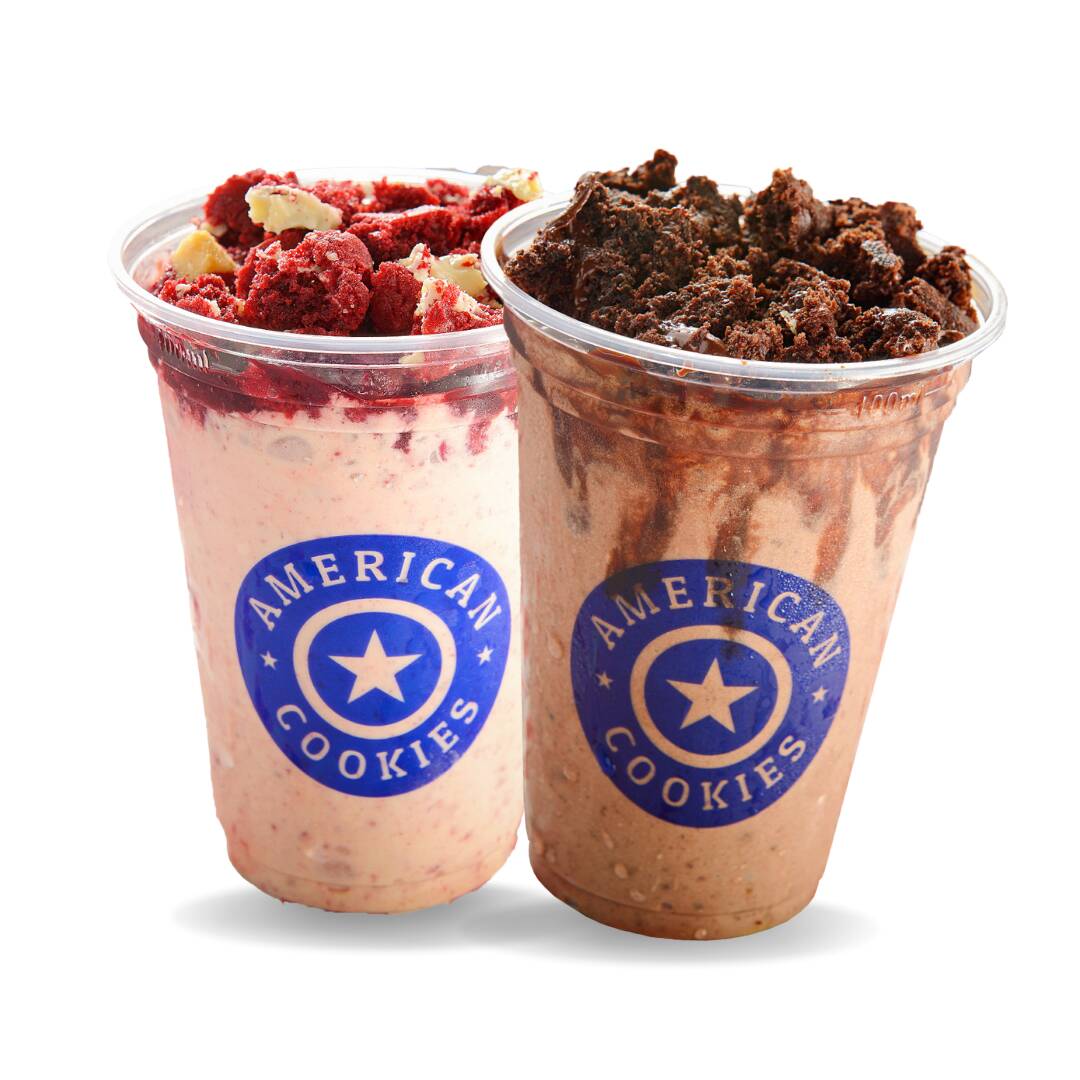 Escolha 2 sabores de American Shakes de 400ml.