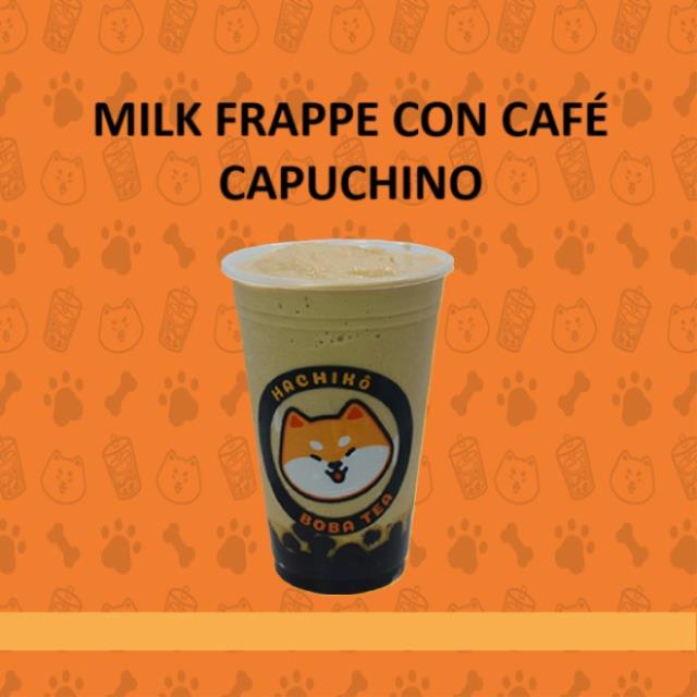 MILK FRAPPE CON CAFÉ CAPUCHINO