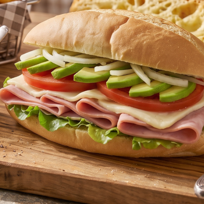Lonche Jamón