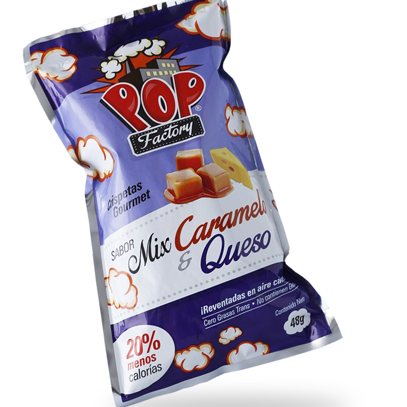 Crispetas Mix Caramelo Queso 48 Gramos