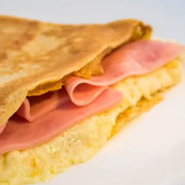 Crepa Salada: 2 ingredientes