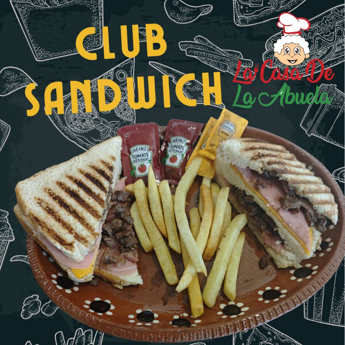 Club Sándwich Cecina