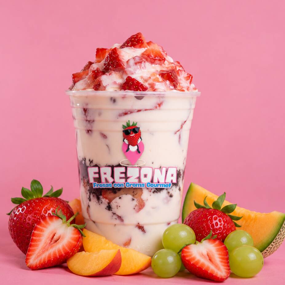 Fresas con Yogurt Griego 0%