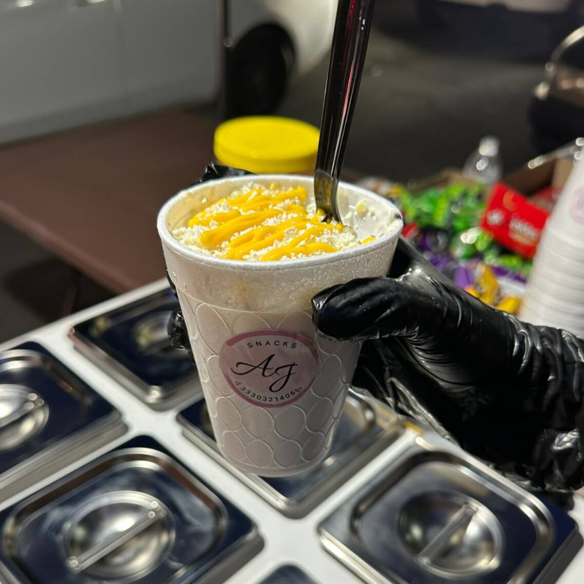 Elote en Vaso Mediano