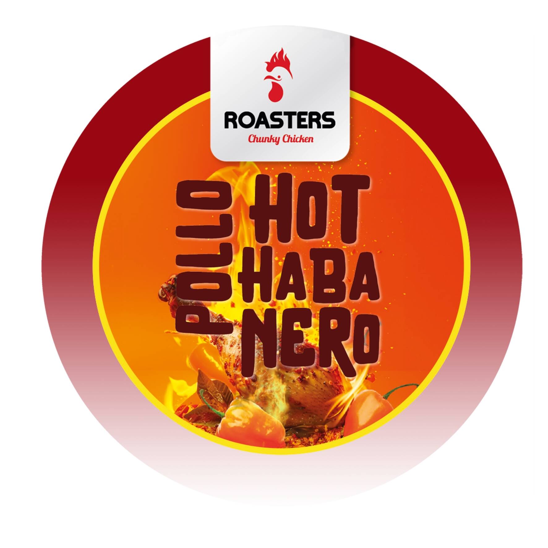 Medio Pollo Hot Habanero