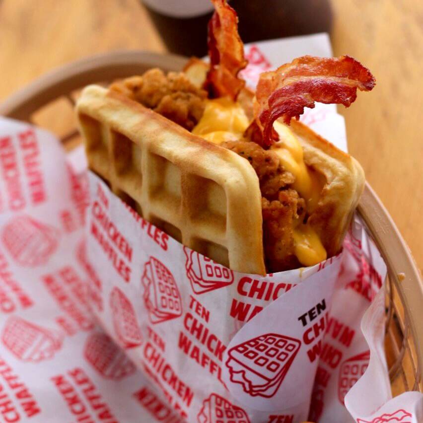 Chicken Waffle Sencillo *