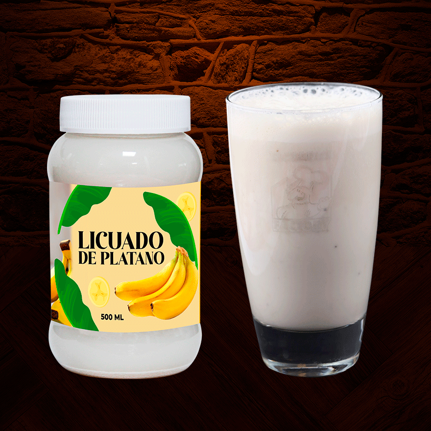 Licuado Platano  500 ml