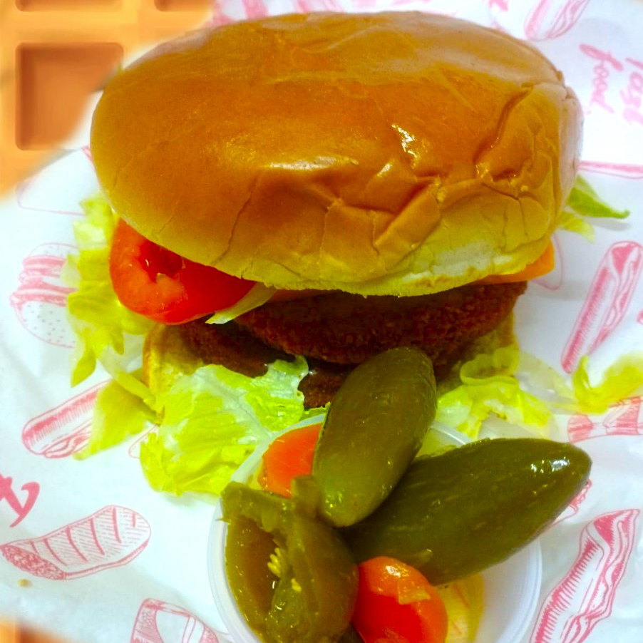 HAMBURGUESA DE POLLO JUMBO