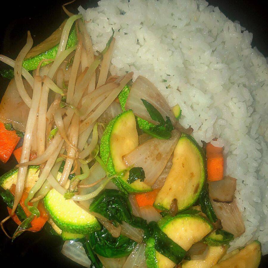 Teppanyaki de verduras
