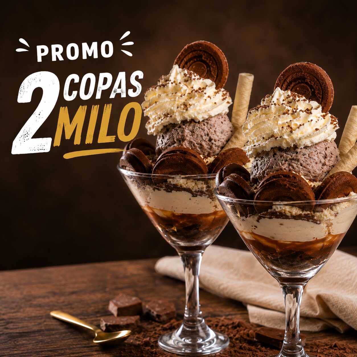 Copa MILO Para Dos 🩵