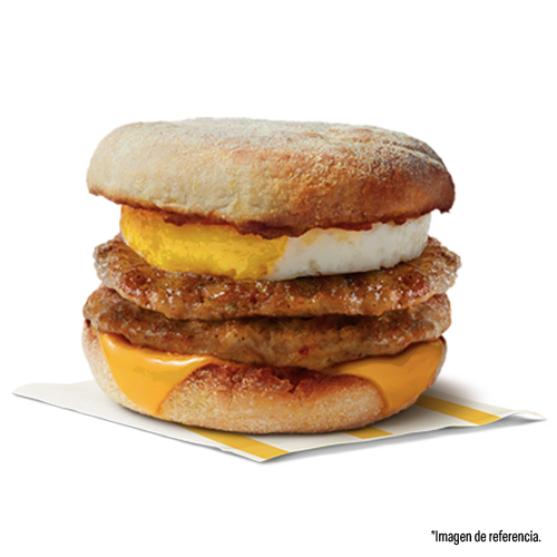 Egg McMuffin Doble Salchicha