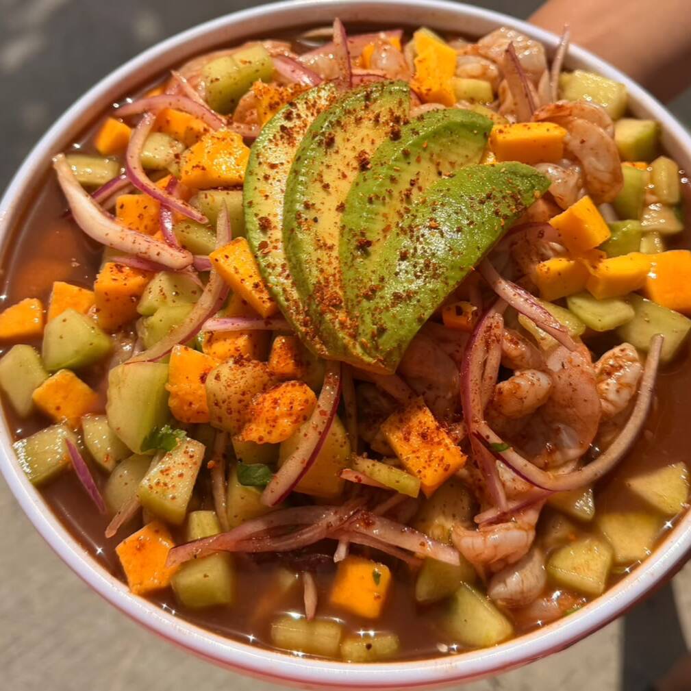 Aguachile con Mango