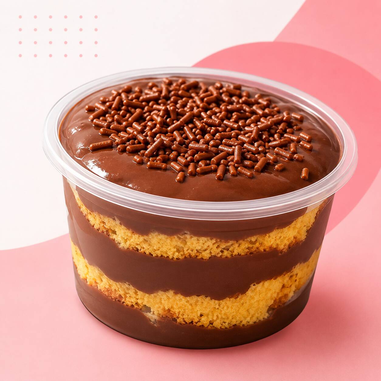 Massa de cenoura com recheio de brigadeiro
