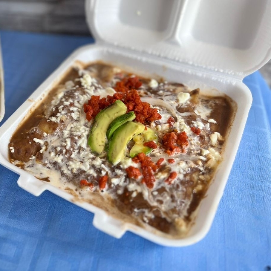 Enfrijoladas
