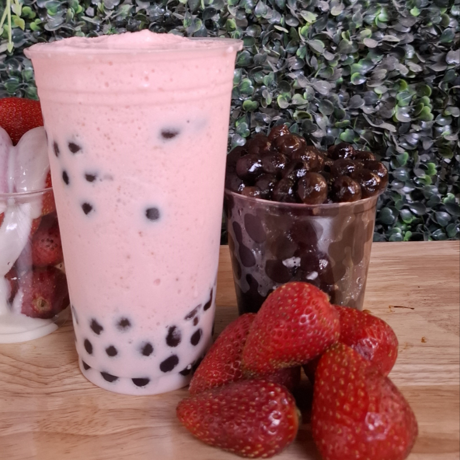Bobba de Fresas con Crema