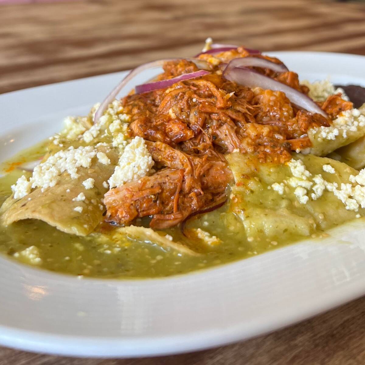 Chilaquiles con Carne