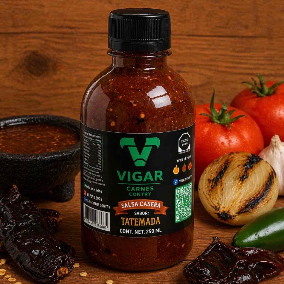 Salsa Tatemada Vigar 250ml