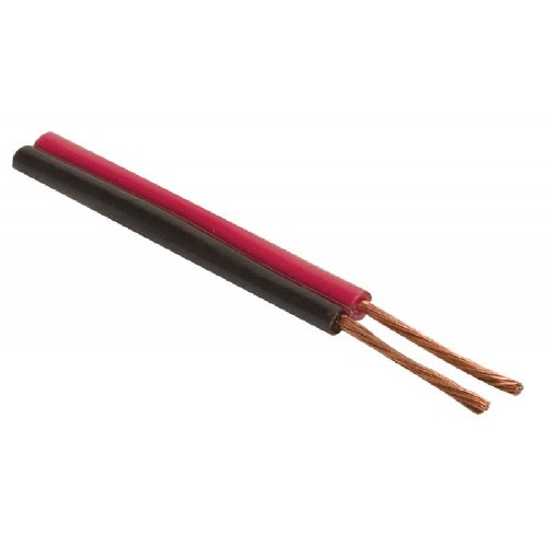 CABLE DUPLEX BICOLOR CAL 18 PARA BOCINAS MEDIOS